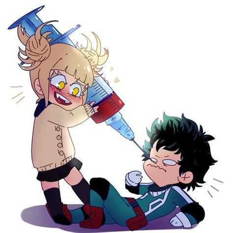 My Hero Academia // BNHA // Himiko Toga / Quirk Transform // Izuku Midoriya / Deku / Quirk One ...