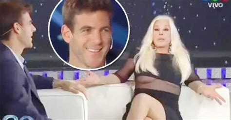 Video El Descuido Hot De Presentadora Susana Gim Nez Con Tenista Juan Mart N Del Potro