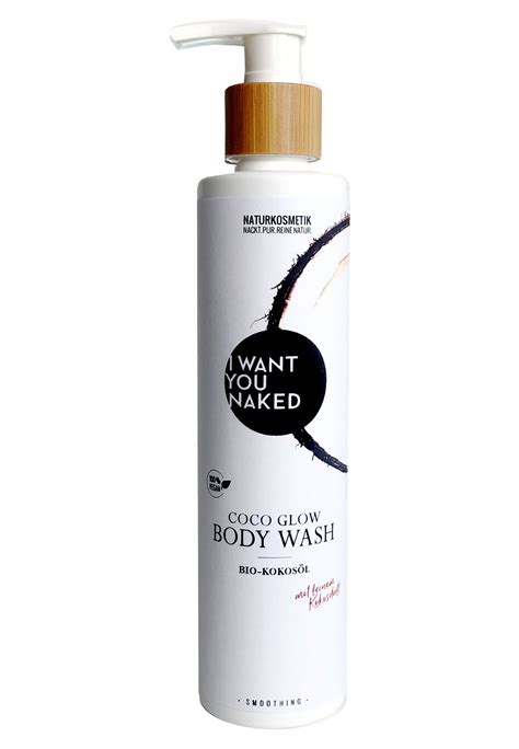 I Want You Naked Coco Glow Body Wash Bio Kokos L Tangerine Duschgel Zalando Ch