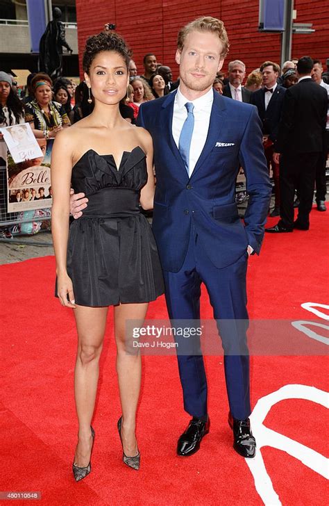 Gugu Mbatha Raw And Sam Reid Attend The Uk Premiere Of Belle At The