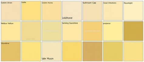 Yellow Paint Designers Favorite Colors Yellow Paint Colors Gold