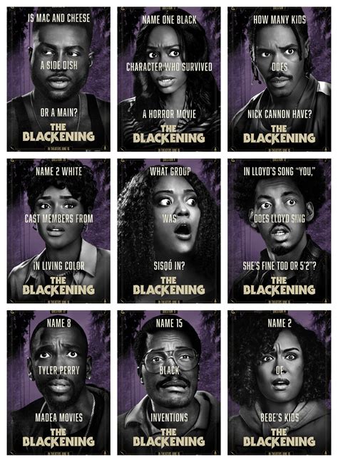 New Posters For Tim Story’s The Blackening — BlackFilmandTV.com