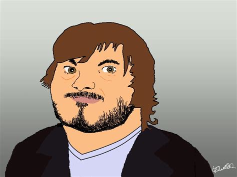 jack black cartoon by Logancameron on DeviantArt