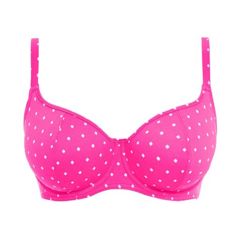 Bikini Top Med Fyld Freya Jewel Cove Sweetheart Bikini Raspberry