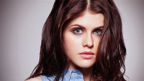 HD wallpaper: Alexandra Daddario, face, portrait, beauty, headshot ...