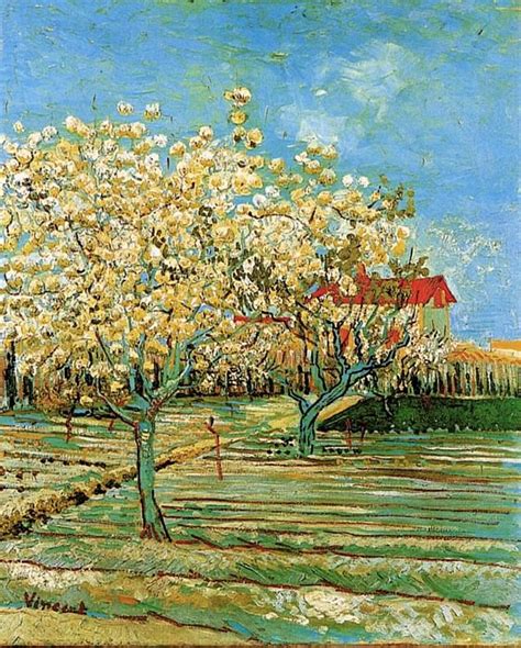 Orchard In Blossom Vincent Van Gogh