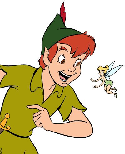 Peter Pan Tinker Bell Clip Art Images Disney Clip Art Galore