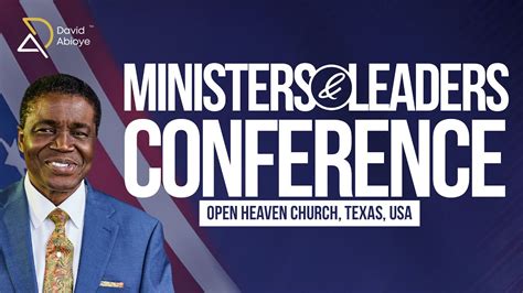 MINISTERS LEADERS CONFERENCE LIVE STREAM BISHOP DAVID ABIOYE