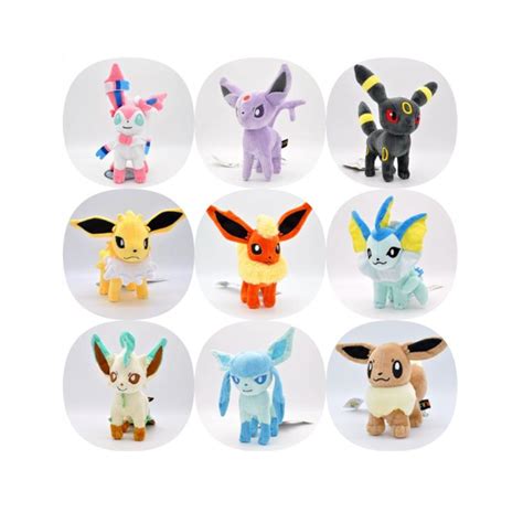 Pokemon Eevee Plush Eevee Evolution Plushie Plush | #4134040259