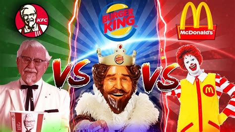 Minecraft FASTFOOD VS CHALLENGE MCDONALDS VS BURGER KING VS KFC