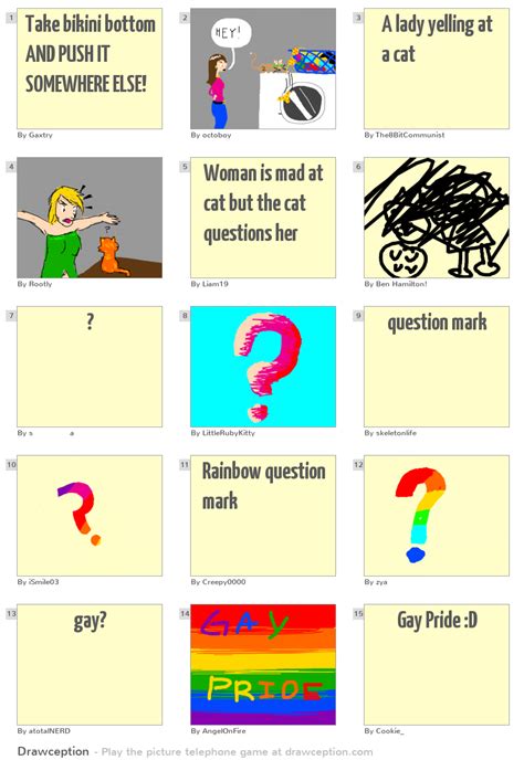 Take Bikini Bottom And Push It Somewhere Else Drawception