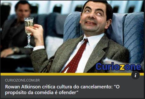 Senso Cr Tico On Twitter Rowan Atkinson Em Entrevista Concedida Ao