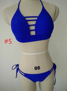 2017 Fashion Sexy Hollowed Out Two Piece Swimwear Bikini On Luulla