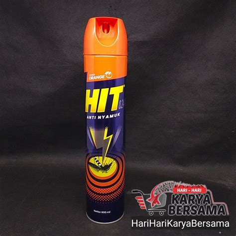 Jual Insektisida Hit Aerosol Orange Anti Nyamuk Dan Kecoa Ml