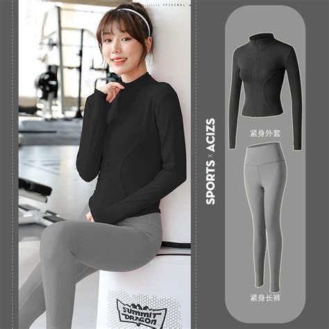 Jual Set Jaket Gym Fitnes Yoga Setelan Olahraga Wanita Mtwt Mt