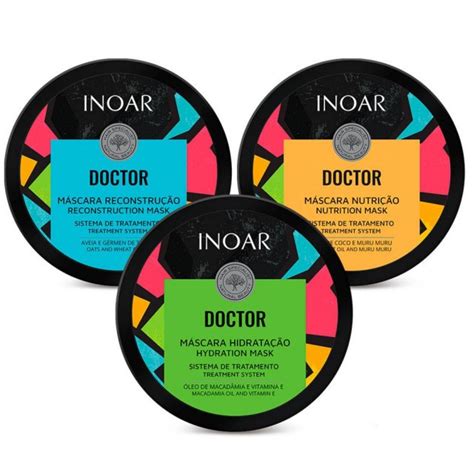 Inoar Doctor Hidrata O Reconstru O Nutri O Kit M Scaras G