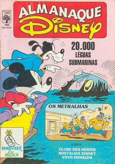 Cover For Almanaque Disney Editora Abril 1970 Series 190 Comic