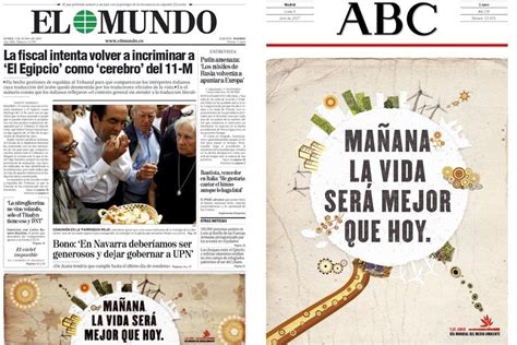 Encajabaja Diseño Periodístico Prensa ¿publicidad En Portada O