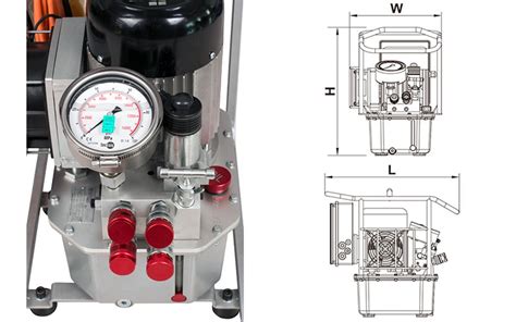 Elektrikli Hidrolik Tork Pompası 3 Hızlı Debi 7 0 ltr dk TORC TECH