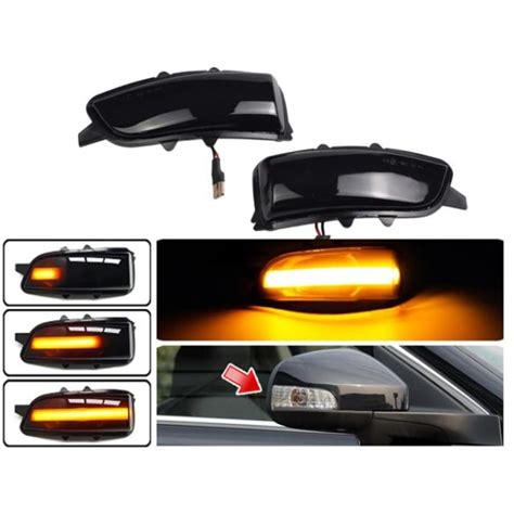 Led Dynamisk Blinkers Volvo V V V S S S C C Svart