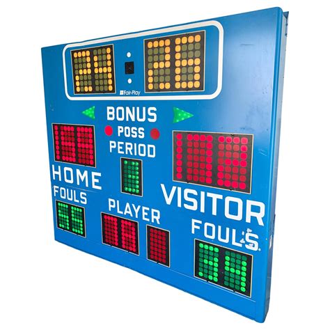 Fair Play 1970s Basketball Scoreboards At 1stdibs Fair Play Shot