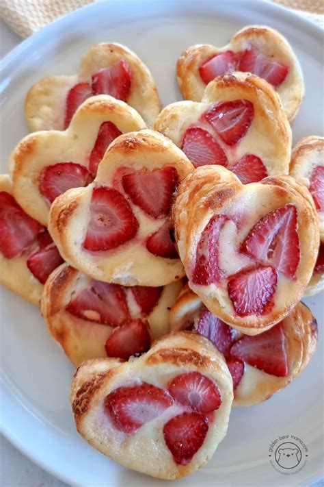 Strawberry Cream Cheese Danish Golden Bear Mama