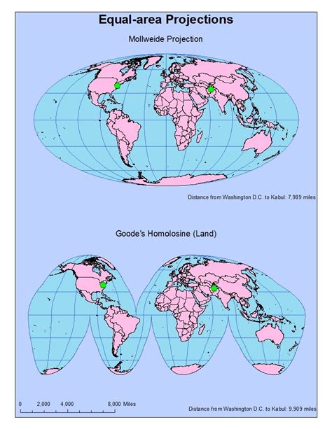 Equal Area Map