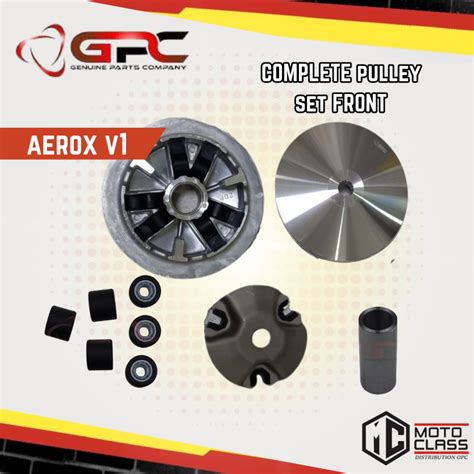 Gpc Complete Pulley Set Aerox V Front Shopee Philippines