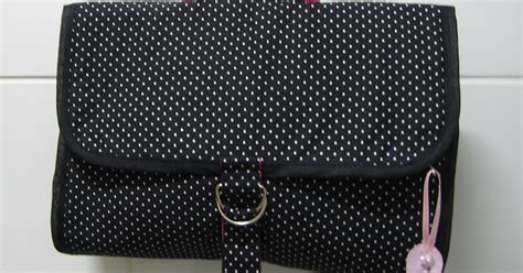 Tetéia Patchwork Organizador de lingerie preto pink cod