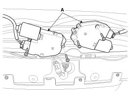 Hyundai Azera Panoramaroof Motor Repair Procedures Panoramaroof