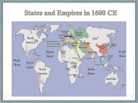 Gunpowder Empires Map Activity