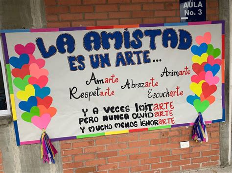 Cartelera De Amor Y Amistad Idee