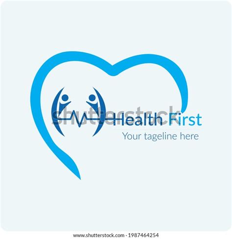 Best Health First Logo Design Modern Stock Vector (Royalty Free ...