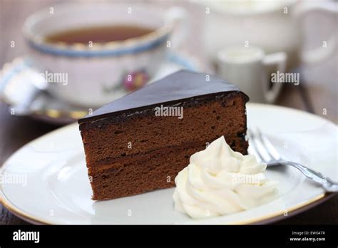 Austrian chocolate cake hi-res stock photography and images - Alamy