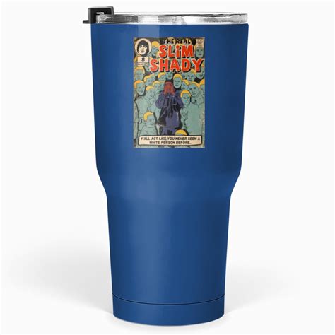 Eminem - The Real Slim Shady Parody Comic Art Classic Tumblers 30 Oz ...