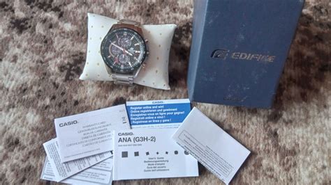 Zegarek M Ski Casio Edifice Premium Efs S Db Auef Sk Rcz Olx Pl