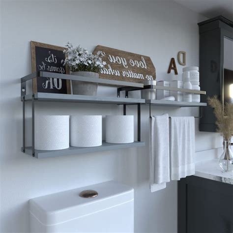 Stories Piece Metal Floating Shelf Wayfair Canada