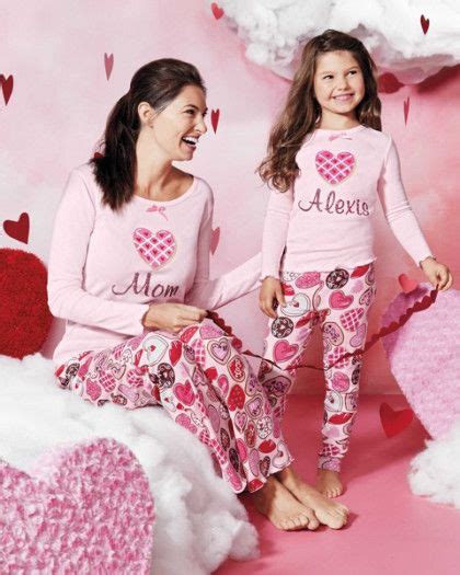 Valentines Day Matching Mommy And Me Pajamas Mother