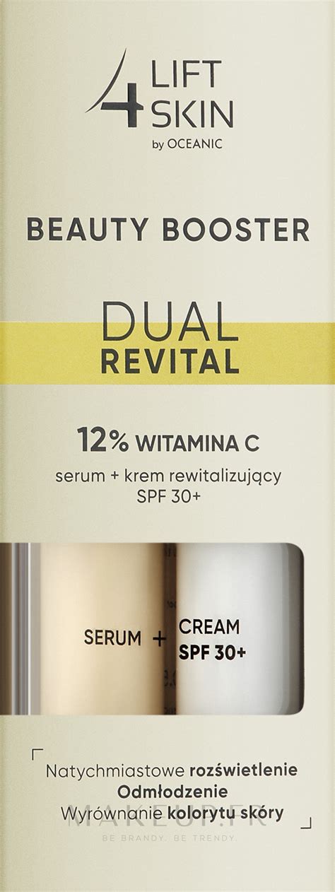 Sérum à la vitamine C crème SPF 30 Lift 4 Skin Beauty Booster Dual