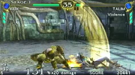 Soulcalibur: Broken Destiny Sony PSP Gameplay - Trial of Defense - IGN