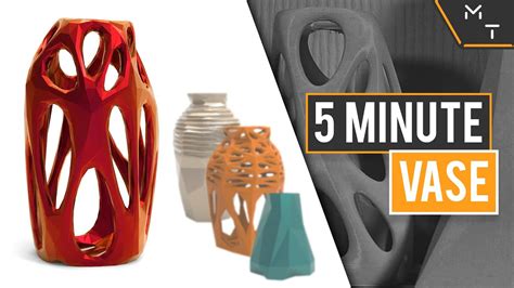 How To Design Unlimited 3d Printable Vase Designs In Minutes Blender