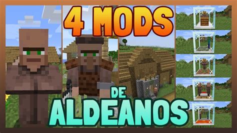 4 Mods De ALDEANOS Que Te Pueden INTERESAR Minecraft YouTube