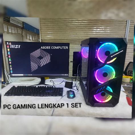 Jual PC GAMING CORE I3 12100F RAM 16 GB NVME 256 GB VGA 8 GB RTX 3050