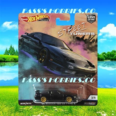 P D HOT WHEELS STREET TUNERS 96 NISSAN 180 SX TYPE X JDM RUBBER TYRE Shopee Malaysia