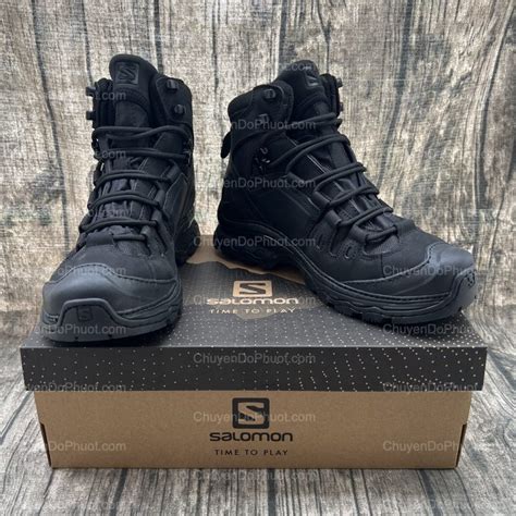 SLM Quest 4D GTX Force 2 Black – VIP Giày Trek Chống Thấm Nước Phượt ...
