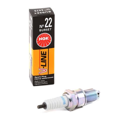2470 NGK V-Line BUR5ET Spark plug M14 x 1,25, Spanner Size: 20,8 mm ...