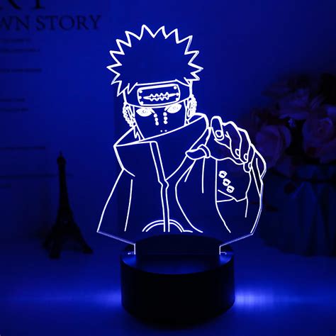 Itachi Uchiha D Led Night Light Anime Naruto Uzumaki Sasuke Kakashi