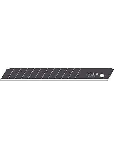 Olfa ABB 10B Pack De 10 Cuchillas Troceables Excel Black 80 X 9 X 0 38 Mm