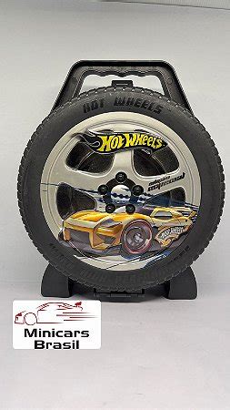 Maleta Hot Wheels Oficial Minicars Brasil
