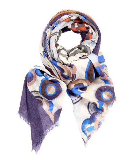 Foulard Cassy En Laine Nylon Pour Femme Storiatipic